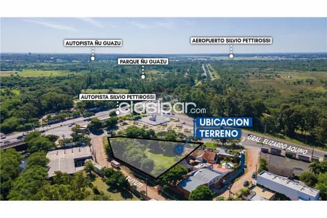 amplio Terreno en Luque con salida a la Avda. Silvio Pettirossi — foto 4