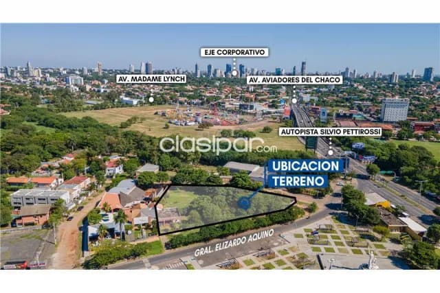 amplio Terreno en Luque con salida a la Avda. Silvio Pettirossi — foto 5