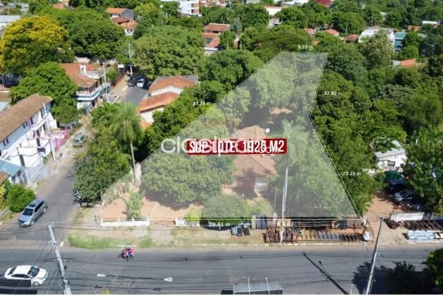 Terreno en esquina en lambare 1.925 m2 s/alejo garcia y medicos del chaco — foto 2