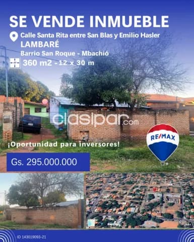 Terreno en excelente ubicación Barrio San Roque - Mbachio!, foto 2
