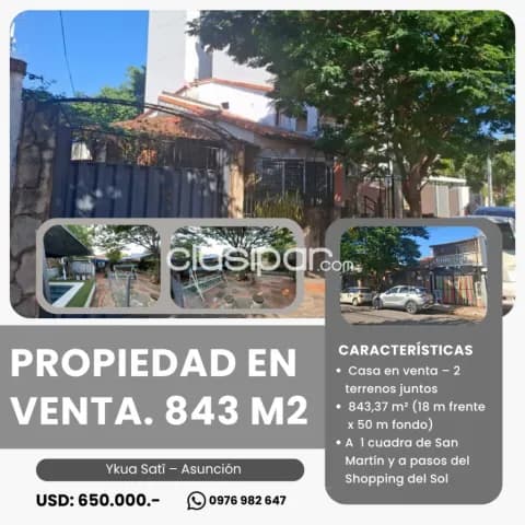 Oportunidad única en Ykua Sati - Asuncion - 843 m² a pasos del Shopping del Sol!, foto 2
