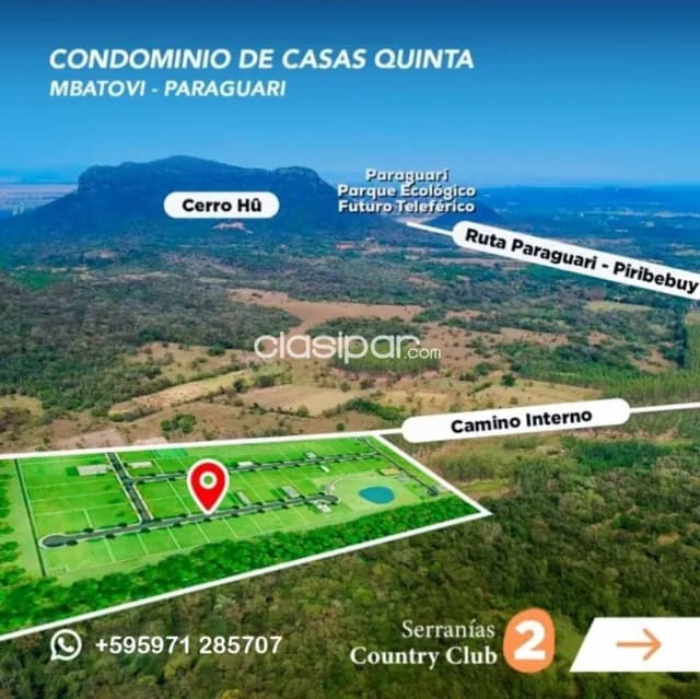Últimos 3 lotes en serranías country club de paraguari, foto 5
