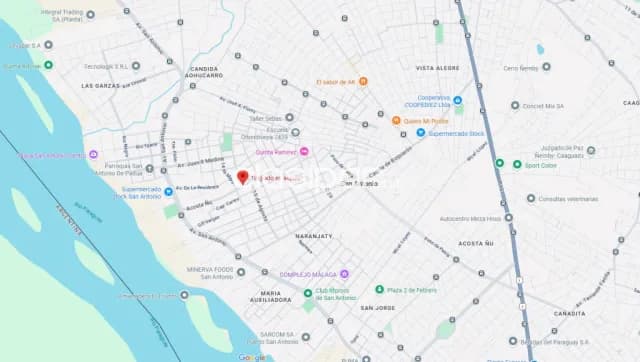 San antonio, prox cadete boqueron: 283 m2 + oficina, impecable deposito s/ asfalto, multiu, foto 3