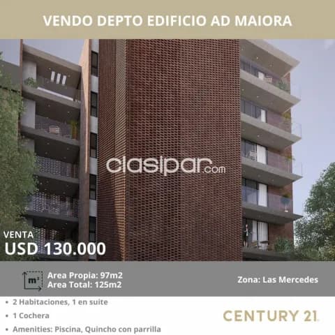 Departamento de 2 dormitorios en Las Mercedes, foto 2