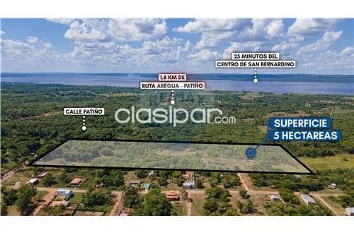 Terreno - Venta - Paraguay Central Itauguá EN VENTA 5 HECTÁREAS SOBRE RUTA PATIÑO ITAUGUA, foto 3