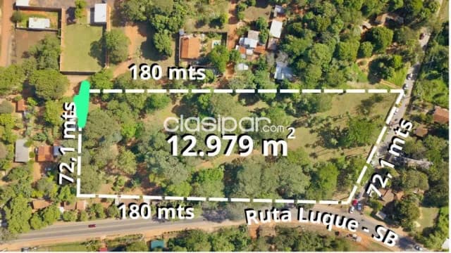 Luque, sanber: 12.979 m2 ideal p/ desarrollo y crecimientos inmobiliarios, loteamientos, foto 2