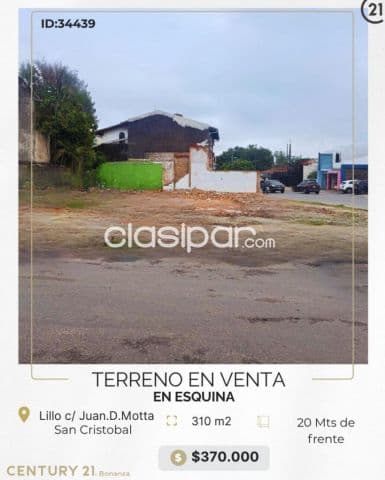 Terreno en barrio san cristobal en ubicación privilegiada y estratégica