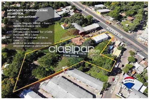 Imponente propiedad de 6.125 m2 Sobre Acceso Sur, Ñemby, foto 2