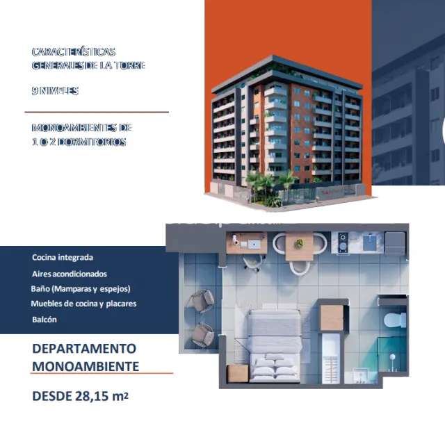 Depto en pozo en Mariano Roque Alonso zona umax monoambiente, de uno y dos dormit, foto 3