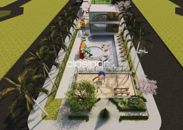 Lotes en barrio cerrado los sauces - nueva Asunción. Chacoi — foto 4