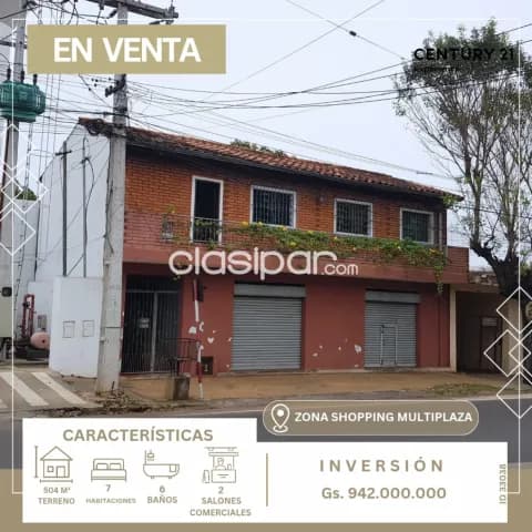 Amplia propiedad: Casa c/ amplio salón comercial. Barrio san pablo, zona multiplaza, foto 2