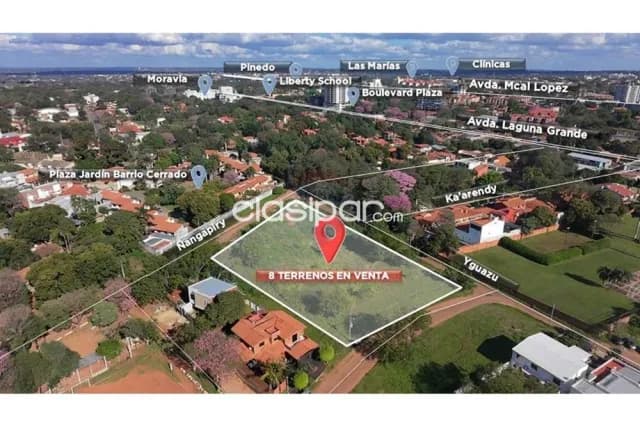 Terreno 17 X 32 total 544 m2 San Lorenzo zona alto rendimiento club olimpia — foto 5