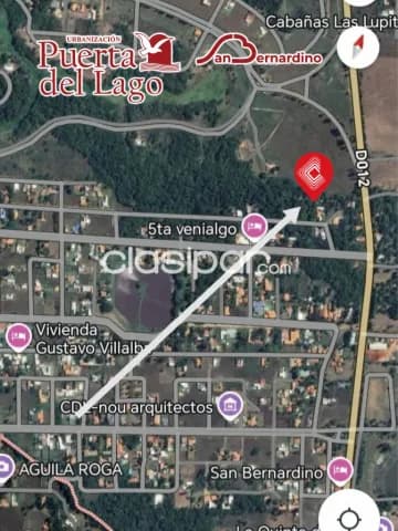 Puerta del lago!! 3.600 m2 en San Bernardino a 50 mts de la ruta guillermo nauman!! — foto 3
