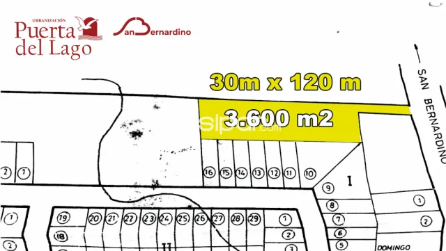 Puerta del lago!! 3.600 m2 en San Bernardino a 50 mts de la ruta guillermo nauman!! — foto 4