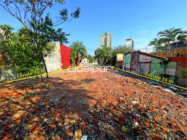 Amplio terreno sobre azara en venta