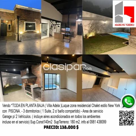 Vendo! casa tipo chalet new York CL: 926, foto 2