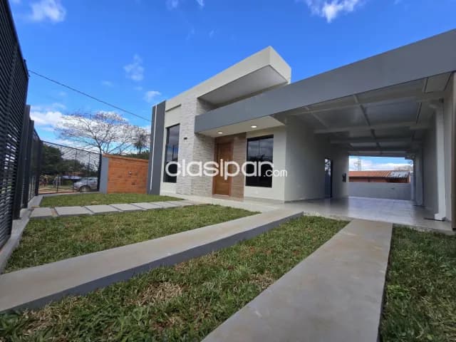 Casa de 3 dormitorios estilo minimalista a estrenar, en barrio tarumandy Luque, foto 3