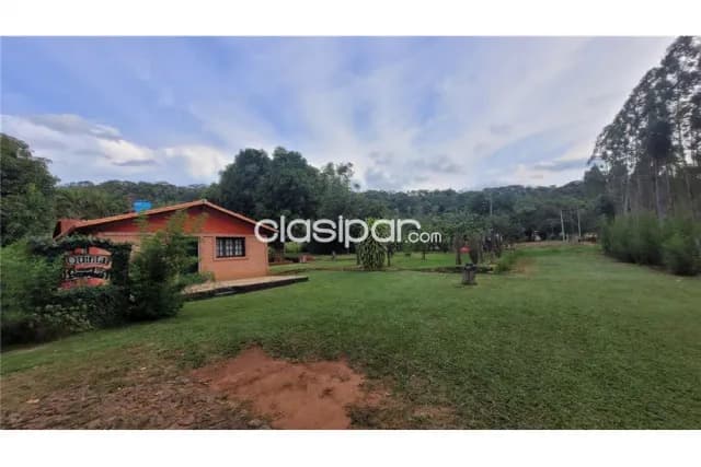 Casa quinta de 1,4 has en caacupe zona cabañas c/piscina,quincho,canchas,baños sexad, foto 5