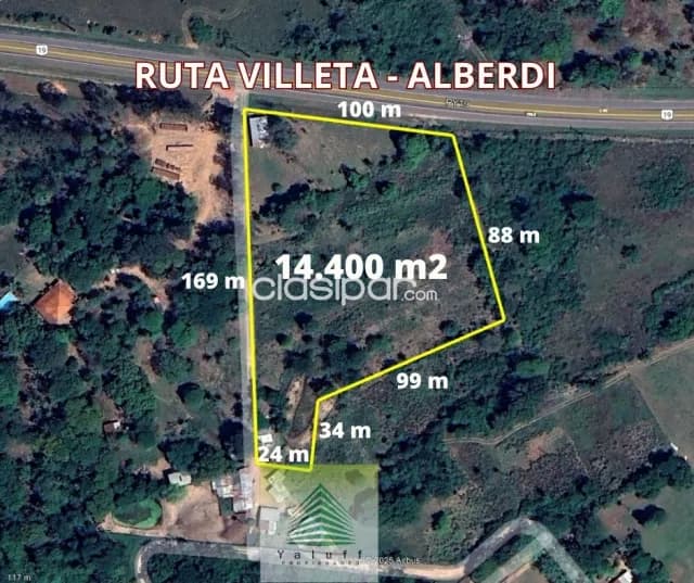 Terreno de 14400 m2 sobre ruta villeta - alberdi zona puerto seguro en villeta, foto 3