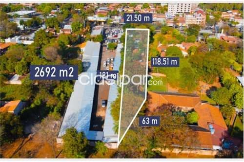 Terreno de 2.692 m² sobre mcal. López