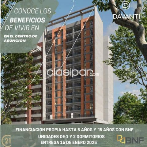 Departamento a estrenar en asuncion cod 5611