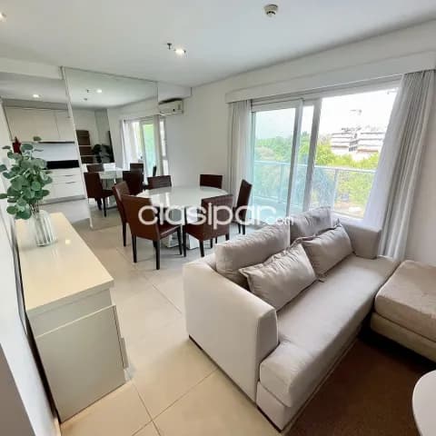 departamento de 2 dormitorios amoblado zona paseo la galería, foto 2