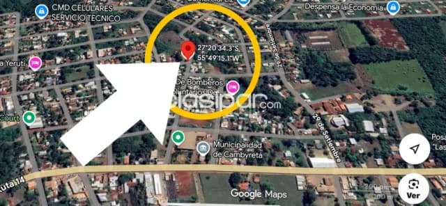 Terreno económico ubicado a metros de la Municipalidad de Cambyretá — foto 4