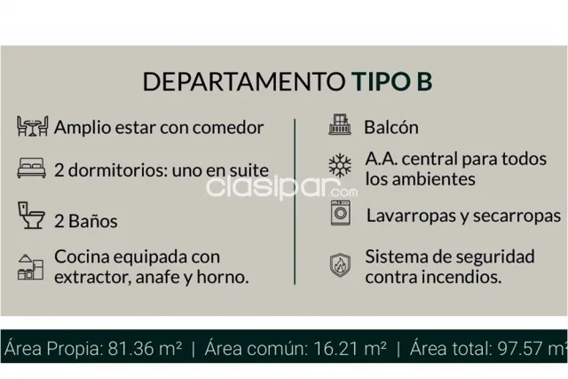 Departamento 2 habitaciones, foto 4