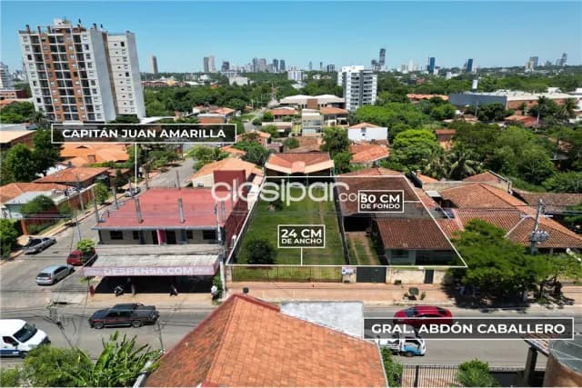 Terreno de 1200m2 c/24 mtrs de frente en Luque a 2 min.del cit — foto 3