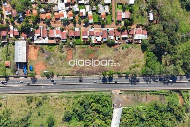 Unico terreno c/173 m2 de frente s/ruta py02 capiata- campos verdes total 9.316 m2