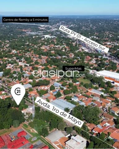 Terreno con excelente ubicación en Ñemby, zona coca cola a pasos de acceso su — foto 4