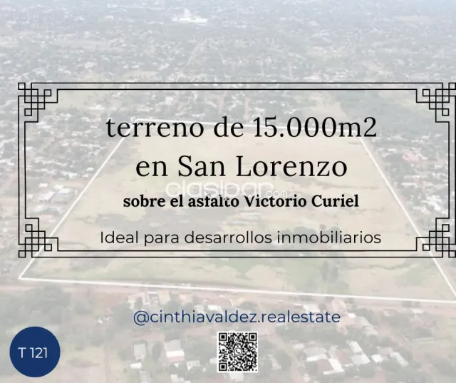 Amplio terreno sobre victorio curiel, San Lorenzo, foto 2