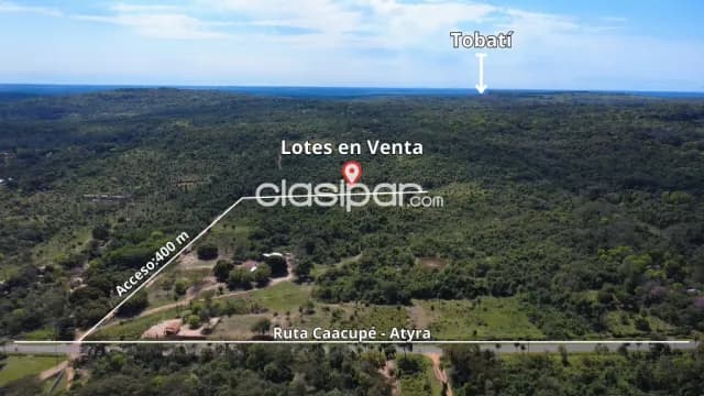 En venta lotes para casa quinta en Atyra, foto 3