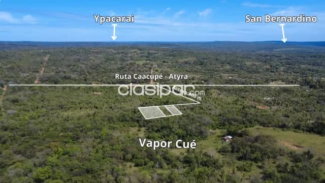 En venta lotes para casa quinta en Atyra, foto 4