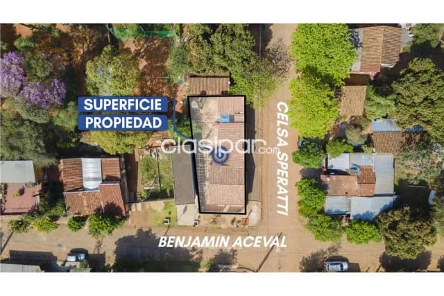 Casa en esquina s/benjamin aceval cuarto barrio Luque — foto 5