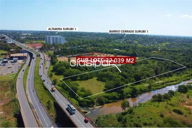 3,2 hectareas s/ruta gral.aquino frente a fortis al lado de suribi'i-mariano roque a, foto 2