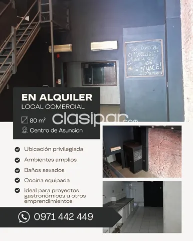 Local comercial céntrico de 80 m², ideal para gastronomía u otros rubros, foto 2