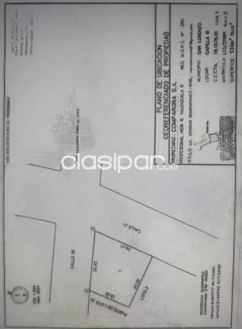 De terreno en esquina – San Lorenzo (zona palacio de justicia) — foto 4