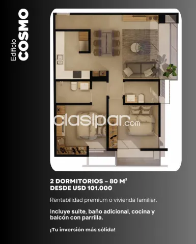 Edificio COSMO – Asunción, Barrio Las Mercedes, foto 5