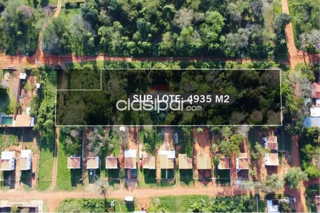 Terreno de 4.935 m2 Luque p/desarrollo distri en 12 lotes de 368 y 442 m2 c/u — foto 4