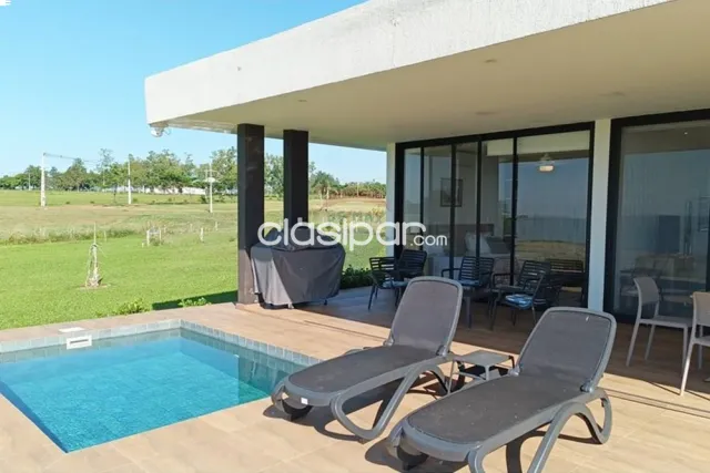 Casa c/piscina y playa privada en country paraqvaria aero y marina club-cnel.bogado — foto 4