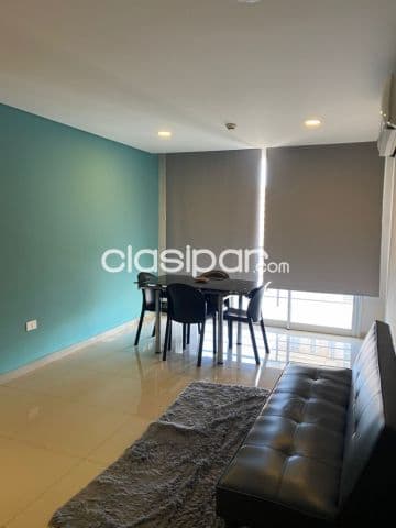 Departamento amoblado zona la galeria cod 3882