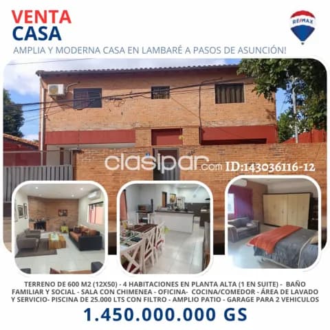 Casa - Venta - Lambaré, Paraguay, foto 2