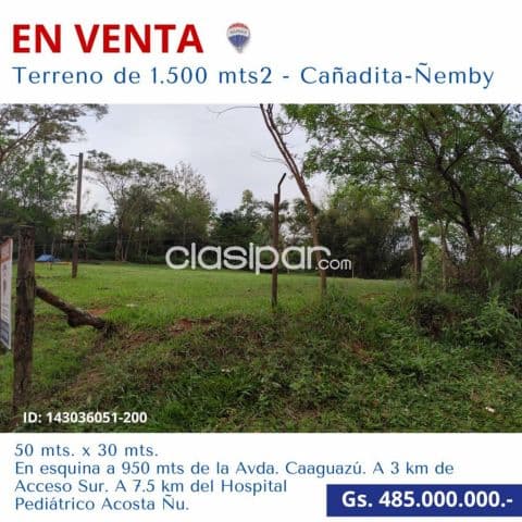 Terreno - Venta - Ñemby, Paraguay, foto 1