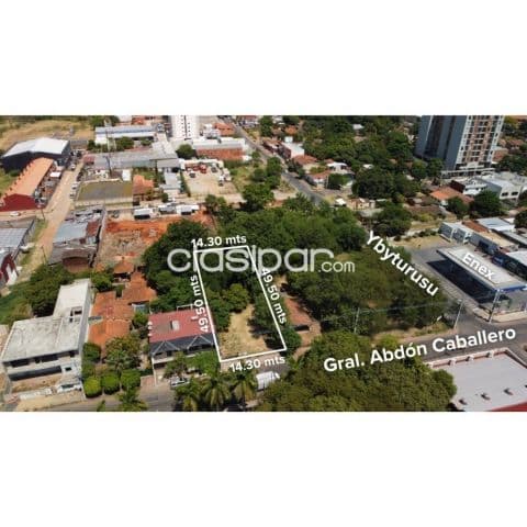 Amplio terreno de 707 m2 en Luque, zona cit. Sobre calle asfaltada