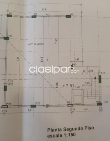 edificio 996 m2, 3 niveles, Aviadores del Chaco, foto 4