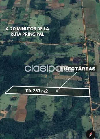 Terreno de 11 Has con 5.253 m2, foto 4