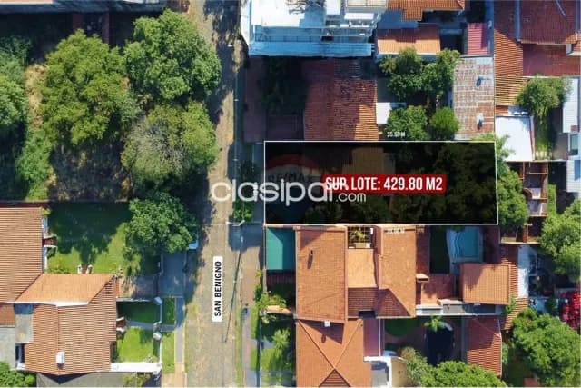 Terreno 429 m2 Las Lomas-Carmelitas a 100 mtrs d san martin y 300 molas lopez, foto 4