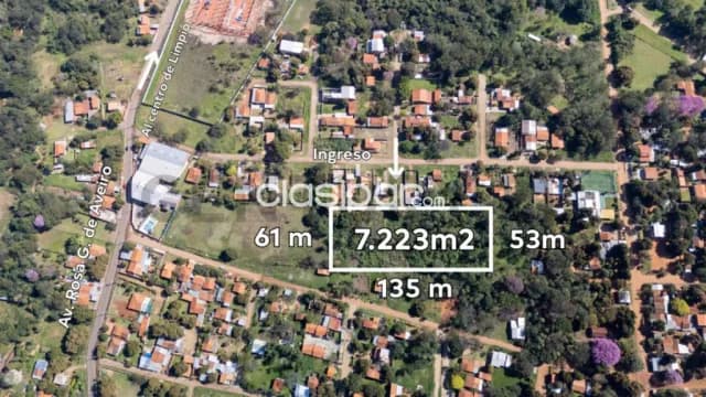 Atención inversionistas!!! Vendo amplio terreno de 7200 m2 en limpio zona mora cué — foto 2