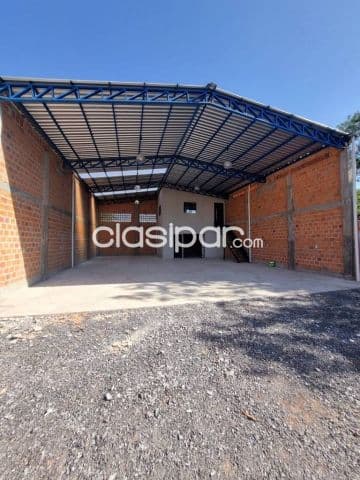 Tinglado a estrenar en amplio terreno en limpio